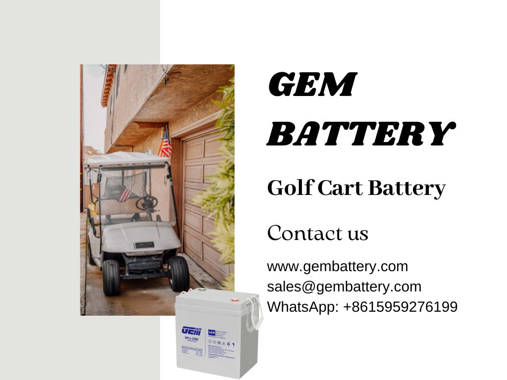 Electric Motive Power 6V Golf Cart Battery
