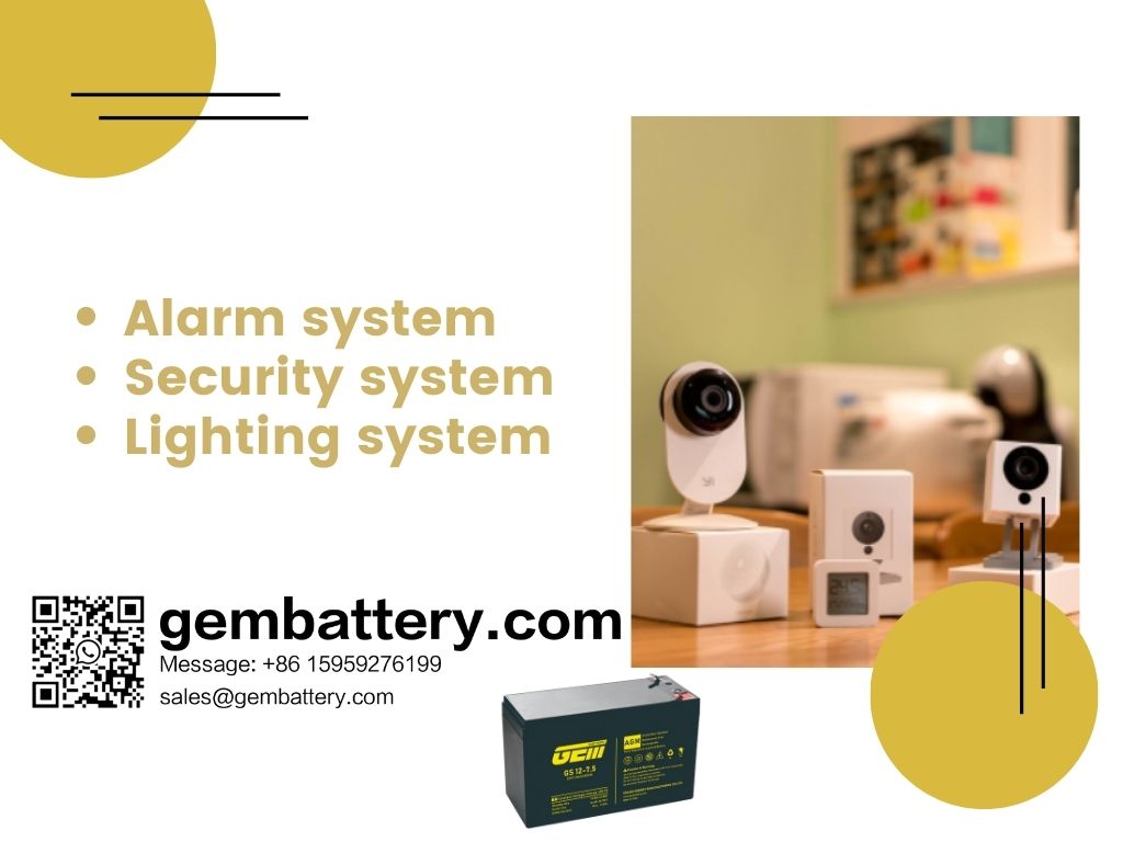 home security battery manufacturer