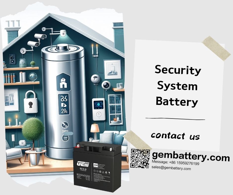 Home Security System Battery