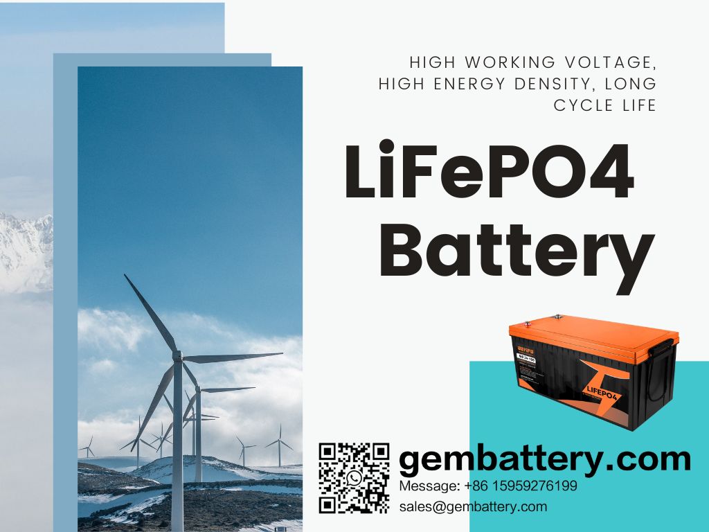 LiFePO4 batteries