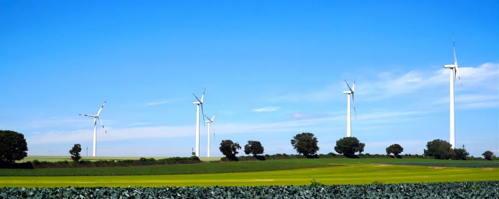 Wind energy battery