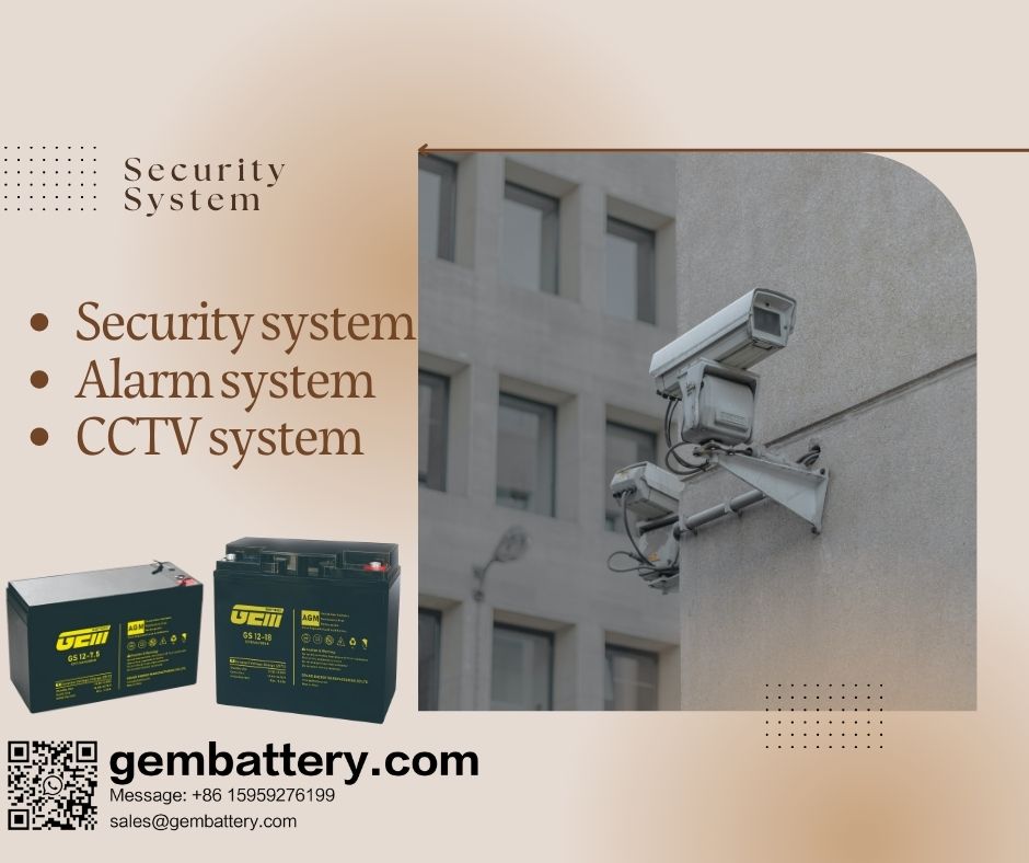 security systems battery