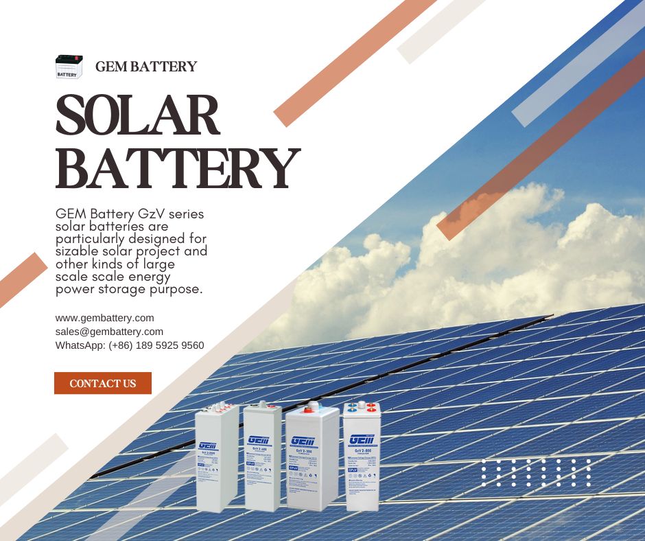 solar battery manufacturer