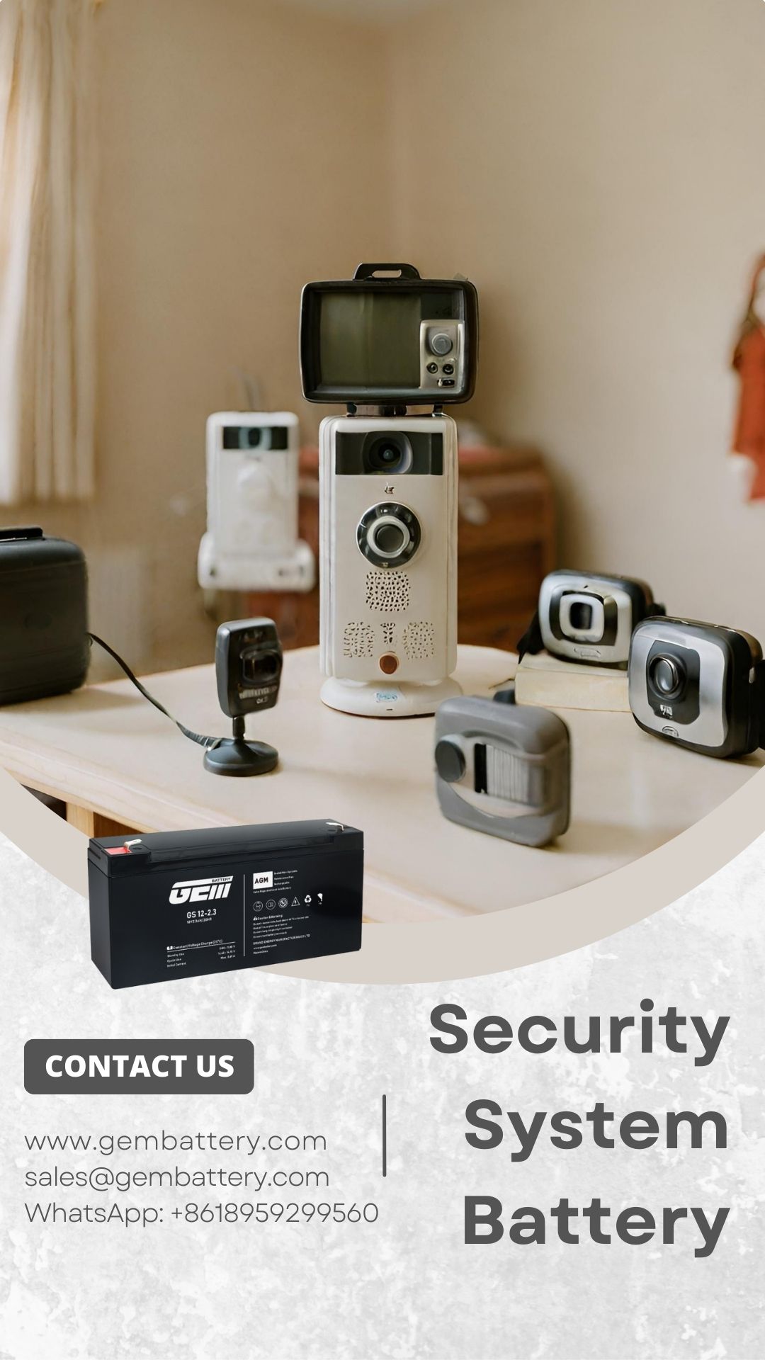 home security system batteries