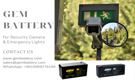 GS series CCTV monitoring battery security protection - your safety, we protect