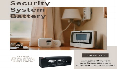 The core of home security: high-performance security system batteries