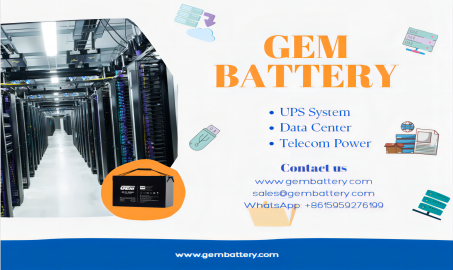 High-performance AGM Battery by GEM