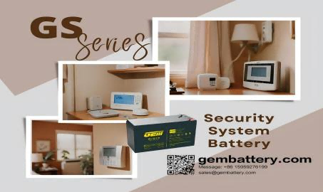 Home security system battery provides all-round safety protection to protect your home