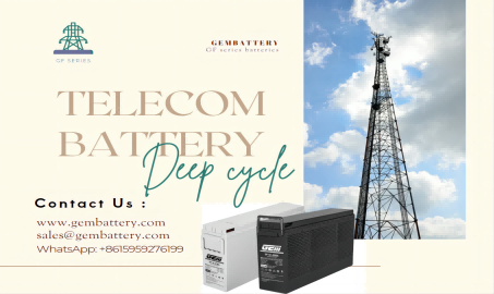 Release reliable power, and telecom batteries provide you with unlimited convenience