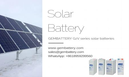 GEMBATTERY: The best choice for long-life deep cycle solar cells