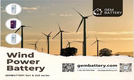 Power your future with GEMBATTERY's advanced wind batteries