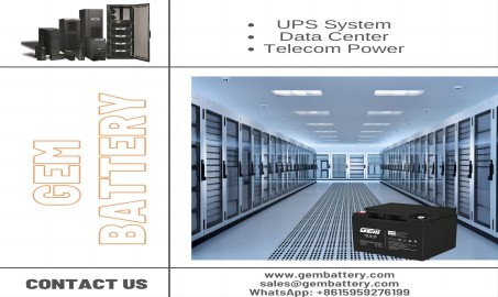 High-Rate batteries for UPS Systems