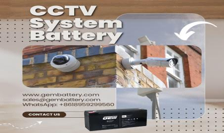 CCTV system battery has multiple scenarios, protecting safety and stability at every moment