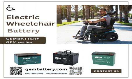 GEMBATTERY electric wheelchair battery: a new power source for freedom of movement