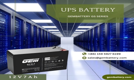 GEMBATTERY GS SERIES BATTERY:Reliable AGM Power for UPS Systems – Stable Backup, Anytime You Need It